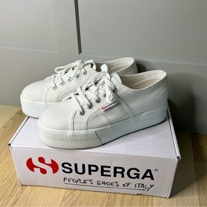 Superga 2790 Platform Sneaker Size 7.5